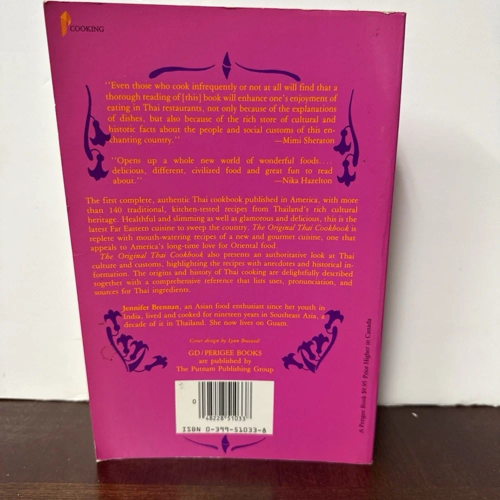 The Original Thai Cookbook by Jennifer Brennan
